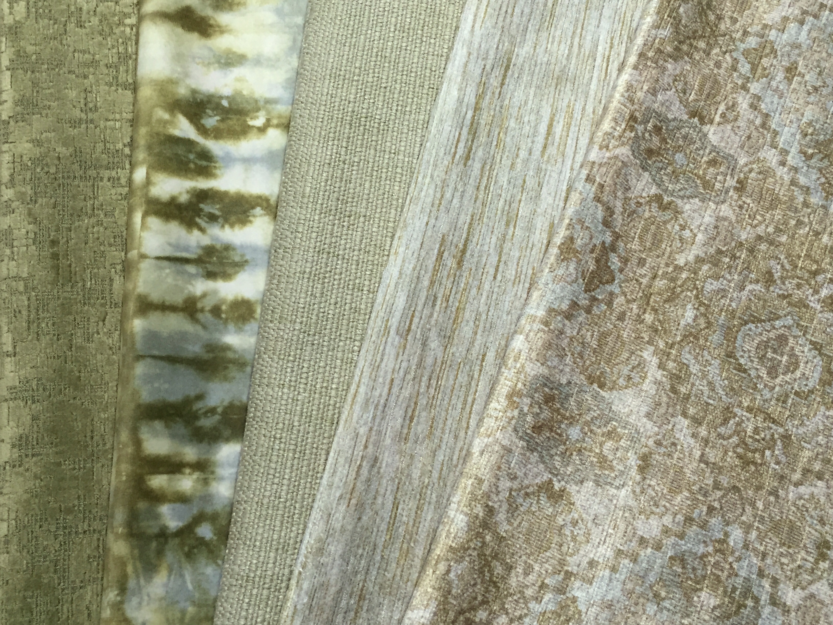 Retiring upholstery patterns in the Michael Jon Designs showroom